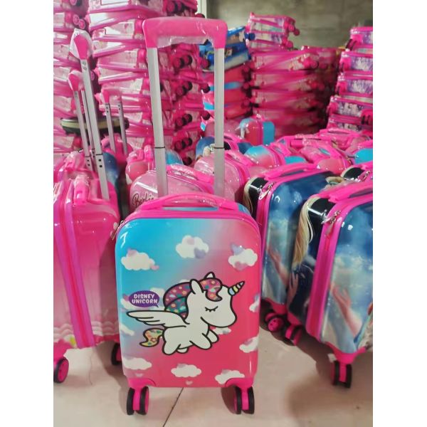 Quality Moistureproof Kids Cartoon Luggage Multiscene With Zipper Closure wholesale