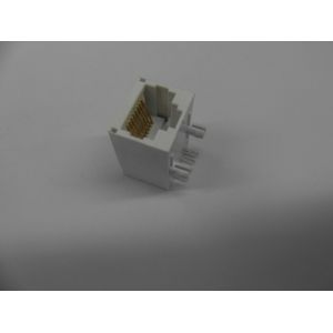 single port 10/100 BASE unshielded Ethernet RJ45 Connector with transformer ,