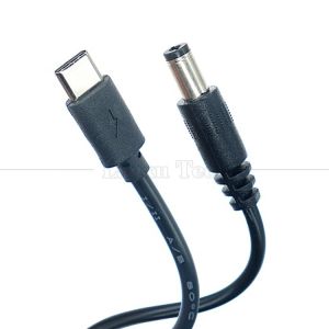 9v 12v 15v 20v PD USB Type C to DC 5.5x2.1mm Charger Cable for Wifi Router Speaker