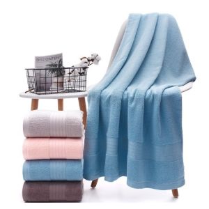 China Soft and Skin-Friendly 100% Cotton Towels Thickened Absorbent Quick Drying for All Ages on sale