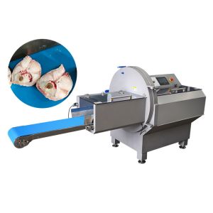 Cheap Industrial Frozen Meat Slicer Machine For Cutting Frozen Beef Pork Into Slice With Portion Function for sale