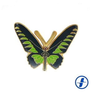 Custom high quality metal plating soft enamel epoxy lapel pin for hot sales