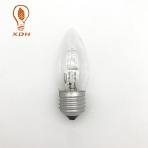 C35 Halogen Filament Bulb , 18W 28W Edison ECO Halogen Bulb 220V 240V