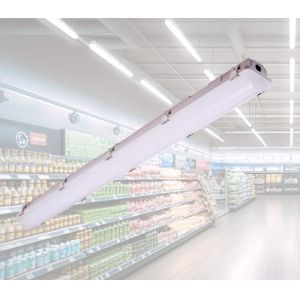 Cheap LED Tri-proof Light Industrial IP66 2ft/4ft/5ft/8ft Easy Installation Warehouse Lighting for sale