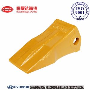 R200 R210 R210RC E161-3027RC 61N6-31310 Impact-Resistant Bucket Teeth Flat