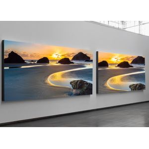 Mist Side Black Light P2 Indoor LED Displays Panel ICN 2153s FCC Approved