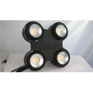 Led Par Can Lights Warm White 4 Eyes COB Led TV Show Audience Blinder Light