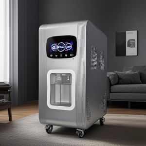 Cheap 3000ml Silver Stainless Steel Hydrogen Inhalation Machine for Easy Outdoor and Desktop Installation Gross Weight 28.00kg for sale