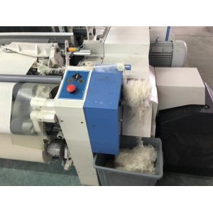 Quick Locking Double Warp Beam Airjet Machine