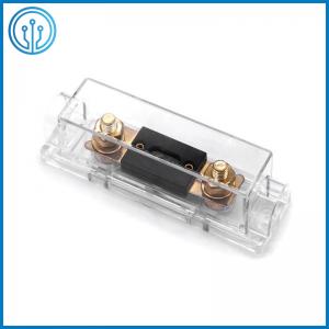 China Car Audio Waterproof Bolt Down ANL Fuse Holder 40 - 500A With Transparent Cover on sale
