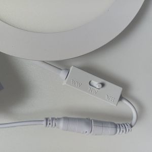 12w 3cct color switchable led panel down light PF0.95 flicker free 100-240V AC