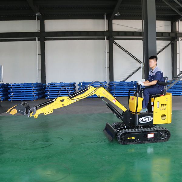 Orchard Digging Trenches Construction 1 Ton Micro Crawler Excavator