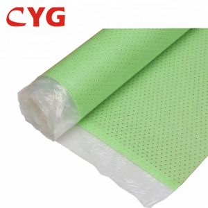 2mm IXPE foam acoustic underlay with holes