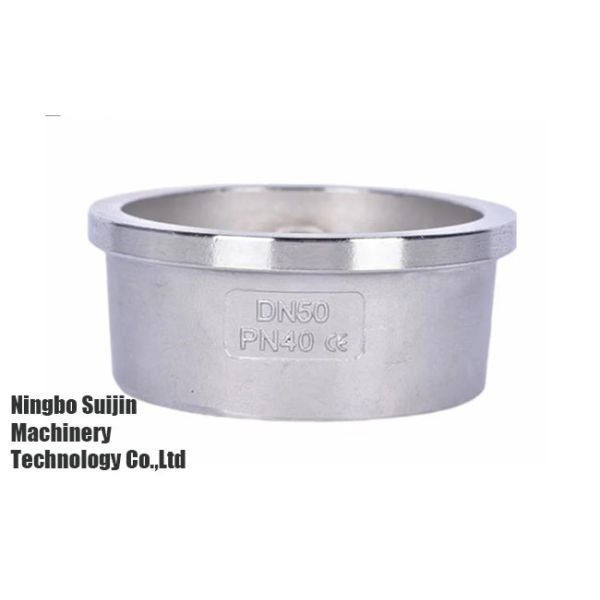 Single Disc Wafer Check Valve Casting Body Alloy Steel Butterfly Valve