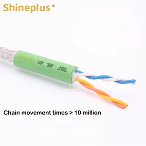 Waterproof cable weather resistant tow chain encoder cable PUR tow chain data