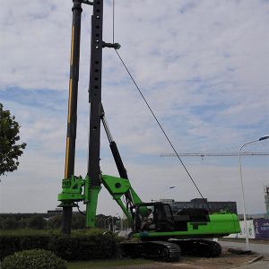 Max. Pile Depth 64m Hydraulic Piling Rig TYSIM KR220C CAT330D Chassis Max. Pile