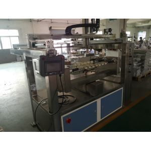 PLC Control Automatic Wood Paint Spray Machine Five Axis For Racket