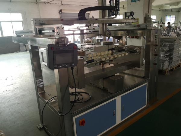 Quality PLC Control Automatic Wood Paint Spray Machine Five Axis For Racket wholesale