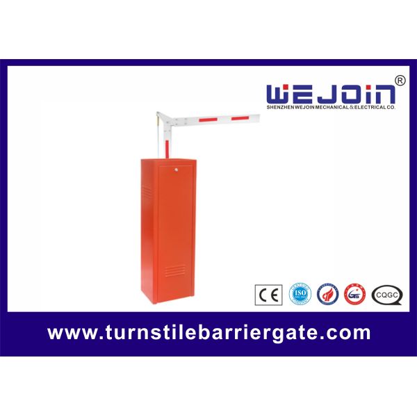 Quality AC220V Parking Barrier Gates With Aluminum Alloy Motor and Red Color Cabinet wholesale