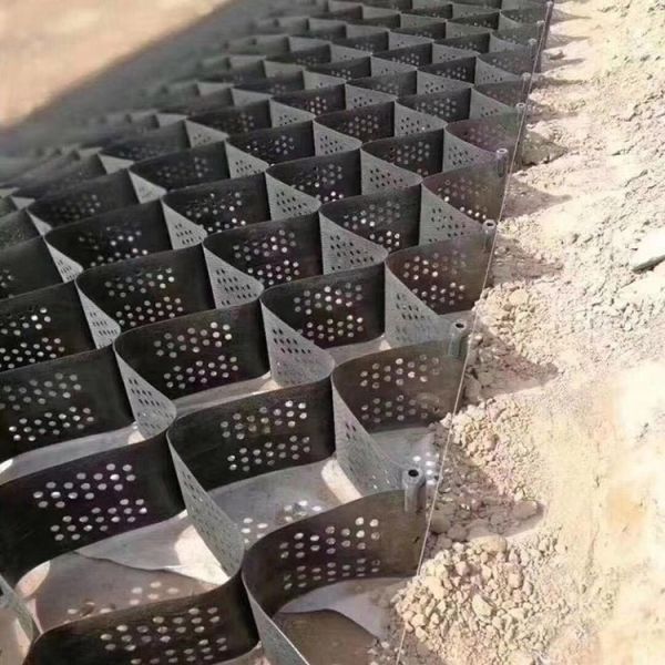 Road Basement Honeycomb Plastic Stabilized Gravel Paving Grid Geocell for