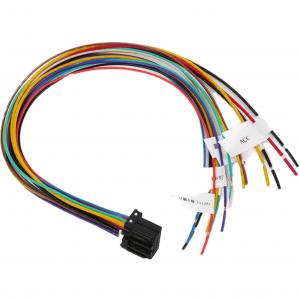 China Copper core conductor high definition waterproof cd tail line, navigation tailline automotive wiring harness on sale