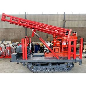 Small 200 Meters Depth Borehole Drilling Machine With Diesel Engine