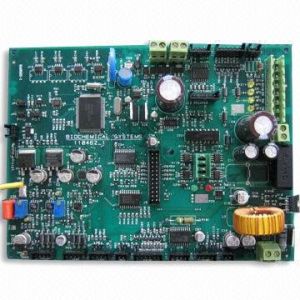 FR4 material Turnkey PCB Assembly HAL Surface Finishing Thickness Green Solder