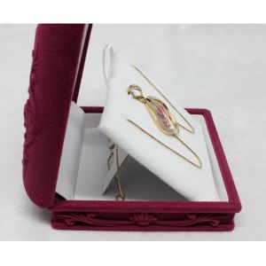 Custom Greyboard Jewelry Necklace Boxes with hooksng