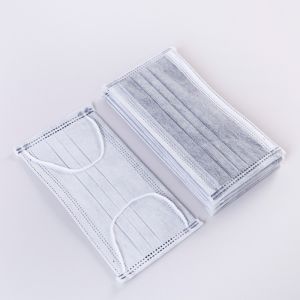 4 Ply Disposable Face Mask Elastic With Ear Loops Isolation Protection