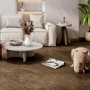 1600x3200mm Marble Slab with Antique Style Veining Light Grey Color and