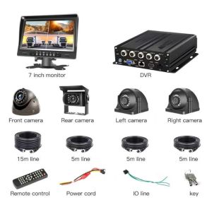 1080P 4CH MDVR Digital Video Recorder with 4G SIM WiFi GPS Video Vehicle Truck