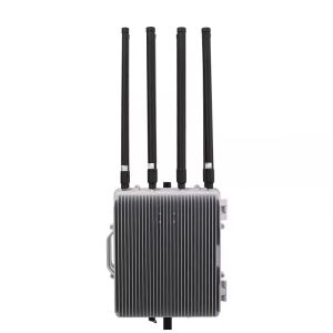 Cheap 2.4GHz-5.8GHz Lightweight High Frequency Jammer Anti Drone Defense With Wide Frequency Range for sale