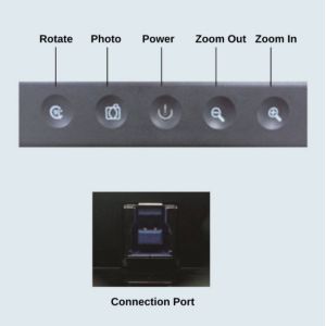 HD Document Visualizer Camera Visual Audio Presenter For Teaching 8 Mega Pixel