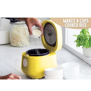 Cheap Mini Rice Cooker 2-Cups Uncooked, 1.2L Small Rice Cooker with Non-stick Pot, Mini Rice Maker with One Touch &amp; Keep Warm for sale