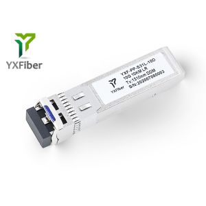 2 Wire SMF Fiber DDMI 10Gbps DWDM SFP Transceiver