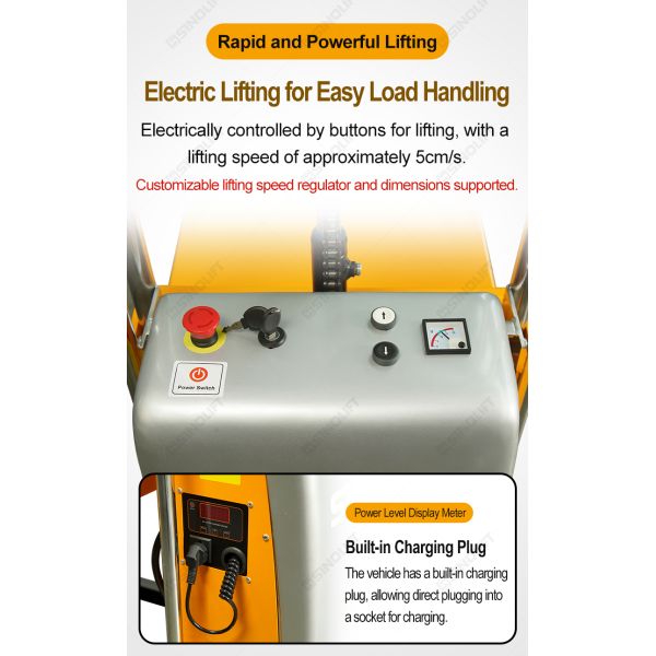 EPS & EFP Series Lightweight Electric Stackers