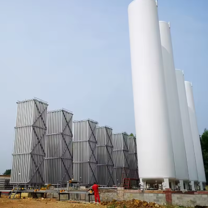 Cryogenic Liquid Storage Tank 31.58m3 Capacity 2.16mpa Pressure