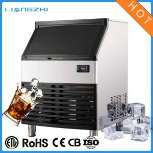Ice Making Machine For Drinks with 60KG Ice Storage Capacity and 3A Electric