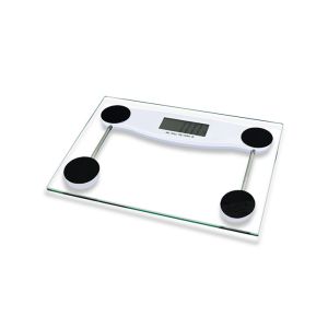Tempered Glass Platform 396LB Mini Electronic Body Weighing Scale