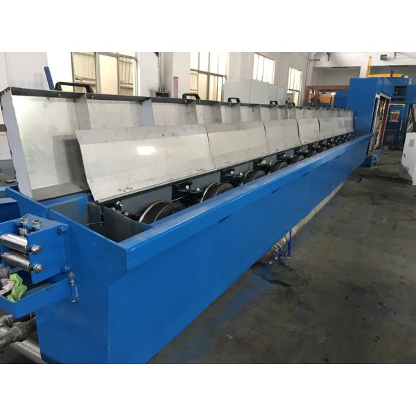 280KW High Speed Wire Drawing Machine With Annealer , 450/13 DT Rod Breakdown Machine