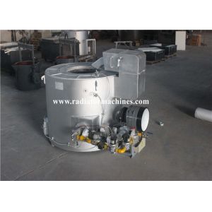 Gas Fired Aluminum/ Metal Melting Furnaces 800 Kgs Capacity with Burning System