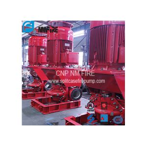 500 USGPM Electric Fire Fighting Pump Set With 45KW Motor Driver Power