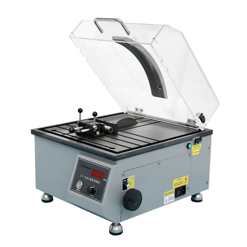 Manual Table Metallographic Cut-Off Machine For PCB Boards Semiconductor