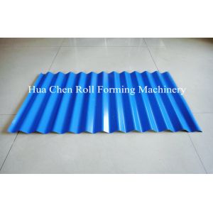 High Speed Corrugated Double Layer Roll Forming Machine With PLC Control