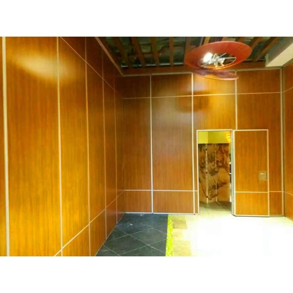 Quality Sliding Aluminium Roller Track Acoustic Partition Wall For Muti - Function Hall wholesale