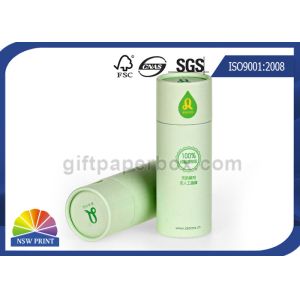 Matte Laminated Cardboard Custom Paper Tubes With 157g White Coated Paper