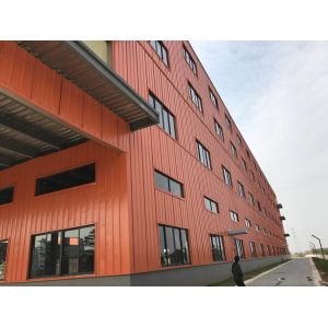 Multi Story Prefab Steel Structure Building Industrial Warehouse Factory