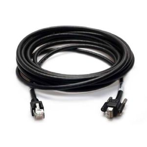 Scuff Resistant Camera Rj45 Data Cable Bare Copper Conductor Black Color