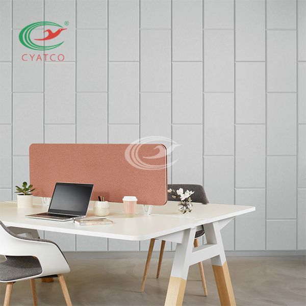 Carved Indoor Felt Wall Panels Lightweight Sound Absorption Durable