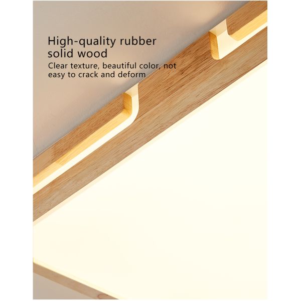 Wood Led Ceiling Lights For Living Room Bedroom Kitchen Ceiling Lamp(WH-WA-59)